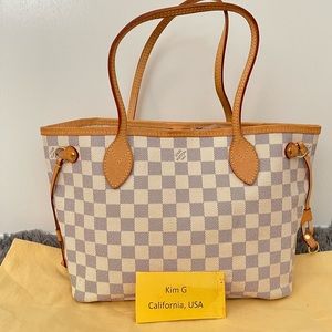 SOLD ❌❌❌- LV Neverfull PM in Damier Azur